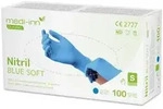 Medi-Inn Nitril-Handschuhe Nitril blue soft Einmalhandschuhe blau puderfrei...