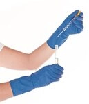 HYGOSTAR Arbeitshandschuh-Set 25033 Chemikalienschutzhandschuhe High Risk blau...