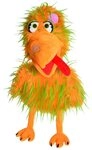Living Puppets Handpuppe Living Puppets&reg; Handpuppe Bernie-Birdie W918...