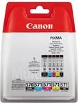 Canon PGI-570/571 Multipack Color/Black 5 Patronen Tintenpatrone (5-tlg)