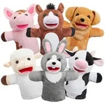 JOYIN Handpuppe JOYIN 6 St&uuml;ck Tier Handpuppen Spielzeug Set f&uuml;r Kinder