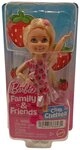 Barbie Spielfigur Barbie Family and Friends Club Chelsea Puppe Erdbeer-Outfit