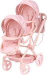 Bayer Puppen-Zwillingsbuggy Xeo Twin, mit Wickeltasche