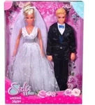 SIMBA Anziehpuppe Puppe Steffi Love Wedding Dream Hochzeit Steffi und Kevin...