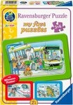 Ravensburger Rahmenpuzzle Wieso? Weshalb? Warum? Unterwegs mit Bus, Bahn und