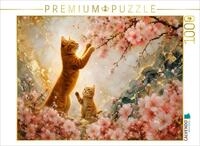 CALVENDO Puzzle CALVENDO Puzzle The Joys of Motherhood Amid a Shower of Flowers,