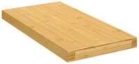 vidaXL Wandregal vidaXL Wandregal 40x20x2,5 cm Bambus