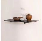 Metallbude Wandregal LENN S, schwebendes Design Regal aus Metall,...