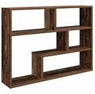 vidaXL Regal Wandregal Wandhalterung Altholz 95 x 20 x 69,5 cm Holzwerkstoff
