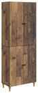vidaXL Gartenlounge-Set Schrankset 2 stk. Altholz Holzwerkstoff, (2-tlg)