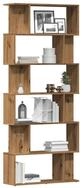 vidaXL B&uuml;cherregal, B&uuml;cherregal Artisan-Eiche 80x24x192 cm Holzwerkstoff