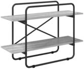 vidaXL B&uuml;cherregal 100 x 35 x 70 cm B&uuml;cherregal 2 Ebenen 100x35x70 cm PB