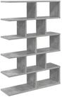 vidaXL Wandregal 70 x 20 x 100 cm Wandregal Betongrau 70x20x100 cm Spanplatte