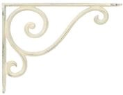 vidaXL Wandregal 12 x 14 x 3 cm Wandregalhalterungen 12 stk Antik Wei&szlig; 12x14x3...