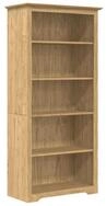 vidaXL B&uuml;cherregal 82 x 40 x 173 cm Regal B&uuml;cherregal BODO Honigbraun...
