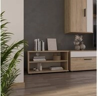 Vicco B&uuml;cherregal Berno, Sonoma, 70.8 x 38.9 cm mit 2 F&auml;chern, 1-tlg.