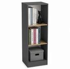 VCM Standregal Dilos B&uuml;cherregal B. 38 x T. 30 x H. 114 cm, f&uuml;r Aktenordner,