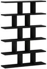 vidaXL Regal Wandregal Schwarz Eichen-Optik 70 x 17 x 101 cm Holzwerkstoff,...
