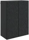 vidaXL H&auml;ngeschrank Wandschrank 66 x 34,5 x 90 cm Holzwerkstoff Schwarz (1-St)