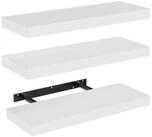 LuxusKollektion Wandregal Wandregal 40cm 3er Set Schweberegal Regalbrett K&uuml;che...