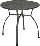 Testrut Gartentisch Gartentisch Toulouse rund, &Oslash; ca. 80 cm eisengrau (1-St)