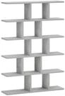 vidaXL Wandregal 70 x 17 x 101 cm Wandregal Betongrau 70x17x101 cm Spanplatte