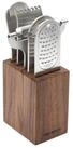 Microplane K&uuml;chenreibe Bar Tools Set Walnuss 41752 Walnuss Block