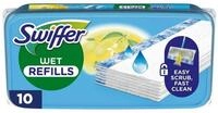 Swiffer WET REFILLS Reinigungst&uuml;cher (Nachf&uuml;llpack Feuchte Bodent&uuml;cher, 10...