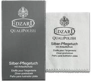 EDZARD QualiPolish&reg; Silber-Pflegetuch Reinigungstuch (Baumwolle, 30x45 cm)