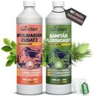 bio-chem bio-chem Sanit&auml;rzusatz-Set f&uuml;r Campingtoiletten, 2x1L inkl. Messbecher