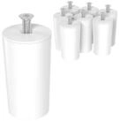ECENCE Rollladen-Anschlagstopper 8er Set Anschlag-Puffer Weiss Stopper f&uuml;r...