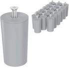 ECENCE Rollladen-Anschlagstopper 20er Set Anschlag-Puffer Grau Stopper f&uuml;r...