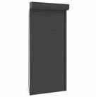 vidaXL Fensterladen Rollladen Anthrazit 100 x 210 cm Aluminium und Polyurethan,...