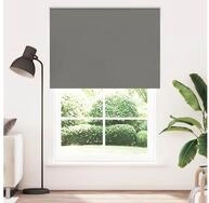 Verdunklungsrollo, vidaXL, Verdunkelungsrollo Grau 160x230cm Stoffbreite 156,6cm