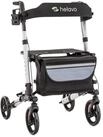 Helavo Rollator H1010, faltbarer Reise-Rollator mit Sitz und Reisetasche