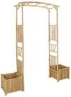 vidaXL Rankgitter 177 x 40 x 205 cm Rankhilfe Gartenbogen Natur 177x40x205 cm...