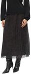 Meshrock S.OLIVER BLACK LABEL, Damen, Gr. 34, braun (braun aop), Mesh,...