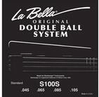 La Bella Saiten, (Bass Saiten 45-105 Double Ball Steinberger Headless 4saitig),...