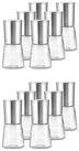 Ritzenhoff & Breker Salz- / Pfefferstreuer Basic Gew&uuml;rzm&uuml;hlenset 12-tlg., (6x