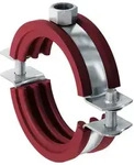 fischer Rohrschelle fischer Silikonrohrschelle FRS H 102-116 20 Stk