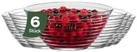 LAV Dessertschale Derin Glasschalen 300 ml, Glas, (6er-Set, 6-tlg),...