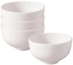 Villeroy & Boch Schale Afina Snackschalen &oslash; 10,7 cm 4er Set, Porzellan, (4...