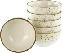 CreaTable Dipschale Nature Collection, Schalen-Set, 6-tlg., Steinzeug, (Set,...