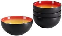 CreaTable Sch&uuml;ssel Hot, Buddha Bowl, 4-tlg., Steinzeug, (Set, 4-tlg), Moderne