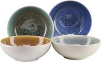 CreaTable Sch&uuml;ssel Caldera Mix, Buddha Bowl, 4-tlg., Steinzeug, (Set, 4-tlg),
