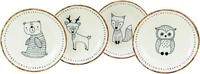 CreaTable M&uuml;slischale Freunde des Waldes, Schale 18,5 cm, 4-tlg., Steinzeug,...