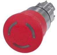 SIEMENS Schalter Siemens 3SU1051-1HB20-0AA0 Not-Halt-Pilzdrucktaster IP66,...