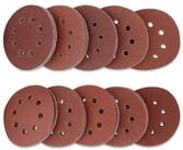 LuxusKollektion Schleifscheibe Schleifscheiben 125mm 8 L&ouml;cher 100 St&uuml;ck