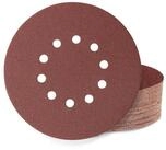 LuxusKollektion Schleifscheibe Schleifscheiben 225mm Klett 10 Loch K&ouml;rnung 80...