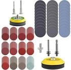 LuxusKollektion Schleifscheibe Schleifscheiben-Set 279 Teile K80-3000 f&uuml;r